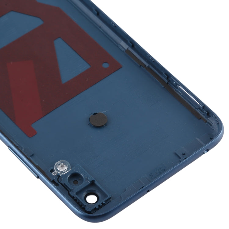 Battery Back Cover with Camera Lens & Side Keys for Huawei Enjoy 9e(Blue) - Back Cover by PMC TechLife | Online Shopping South Africa | PMC TechLife | Buy Now Pay Later Mobicred