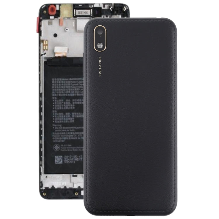 Battery Back Cover with Camera Lens & Side Keys for Huawei Y5 (2019)(Black) - free shipping - PMC TechLife - Order now!