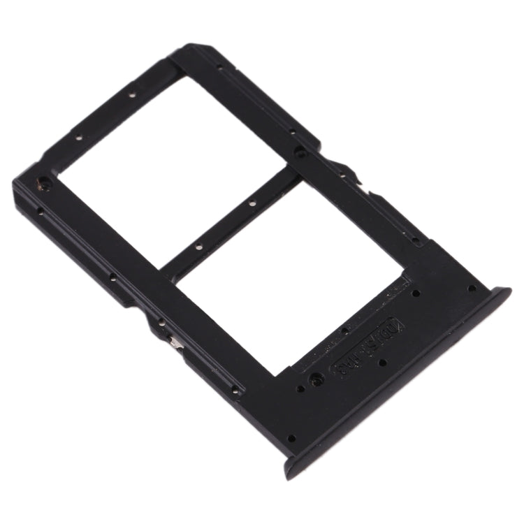 For OPPO Reno Z SIM Card Tray + SIM Card Tray (Black) - Card Tray by PMc TechLife | Online Shopping South Africa | PMc TechLife | Buy Now Pay Later Mobicred