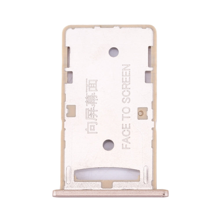 For Xiaomi Redmi 4A SIM & SIM / TF Card Tray(Gold) - free shipping - PMc TechLife - Order now!