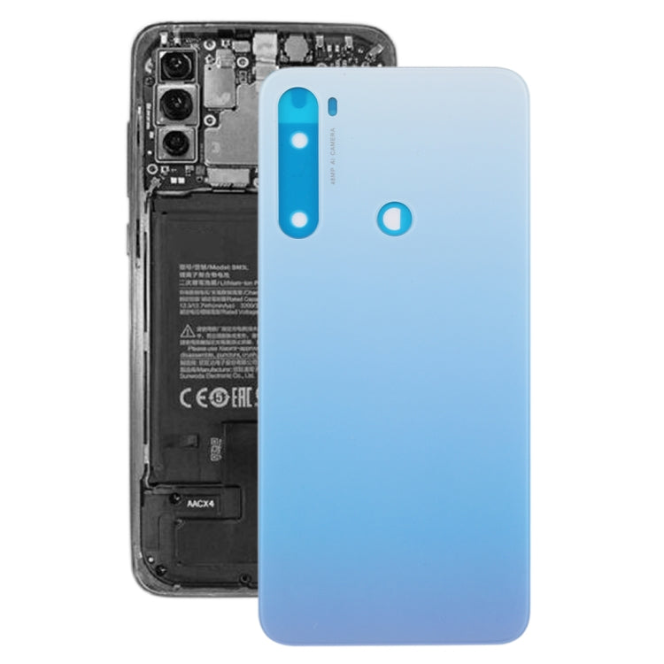 Battery Back Cover for Xiaomi Redmi Note 8(White) - Back Cover by PMC TechLife | Online Shopping South Africa | PMC TechLife | Buy Now Pay Later Mobicred
