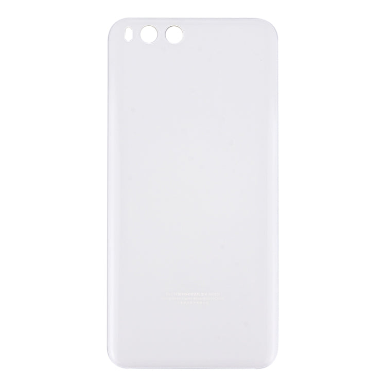 For Xiaomi Mi 6 Glass Battery Back Cover(White) - free shipping - PMC TechLife - Order now!