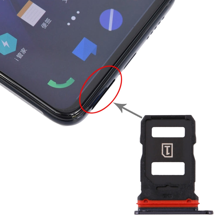 For Vivo iQOO Pro SIM Card Tray + SIM Card Tray (Black) - free shipping - PMc TechLife - Order now!