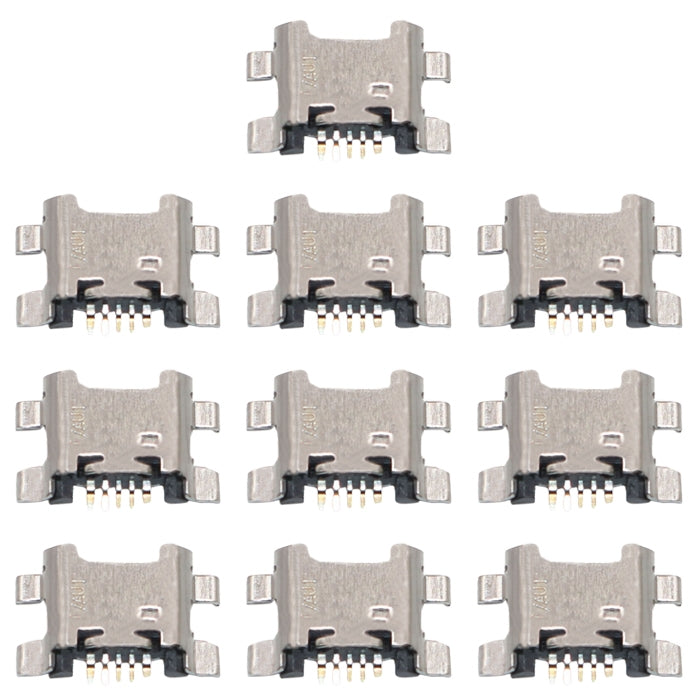 10 PCS Charging Port Connector for Huawei Enjoy 9s / Enjoy 8 Plus - Tail Connector by PMc TechLife | Online Shopping South Africa | PMc TechLife | Buy Now Pay Later Mobicred