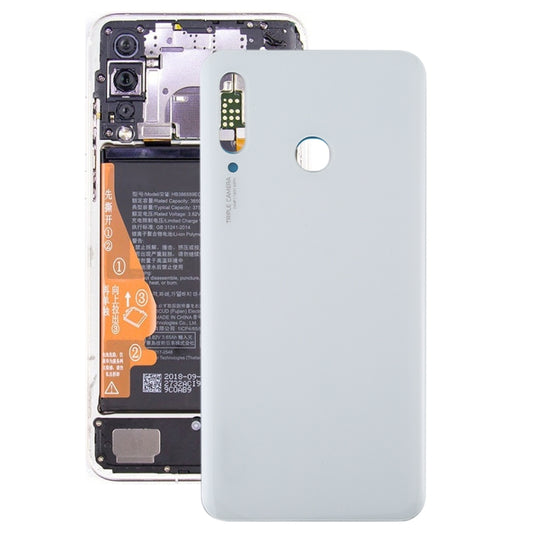 Battery Back Cover for Huawei Nova 4e(White) - Back Cover by PMC Jewellery | Online Shopping South Africa | PMC Jewellery | Buy Now Pay Later Mobicred