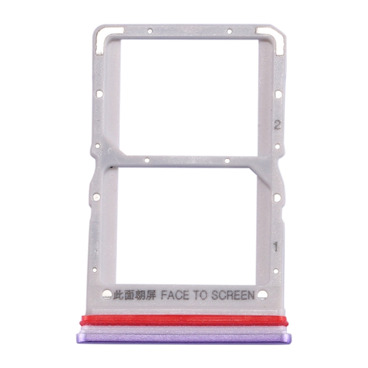 SIM Card Tray + SIM Card Tray for Xiaomi Redmi K30 5G(Purple) - Card Tray by PMc TechLife | Online Shopping South Africa | PMc TechLife | Buy Now Pay Later Mobicred