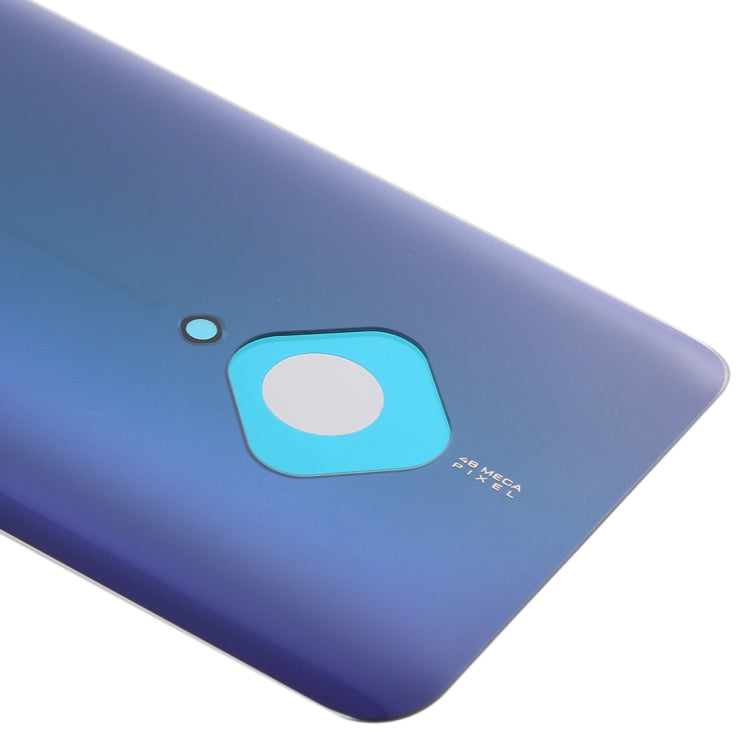 For Vivo S5 Battery Back Cover (Blue) - Back Cover by PMC TechLife | Online Shopping South Africa | PMC TechLife | Buy Now Pay Later Mobicred