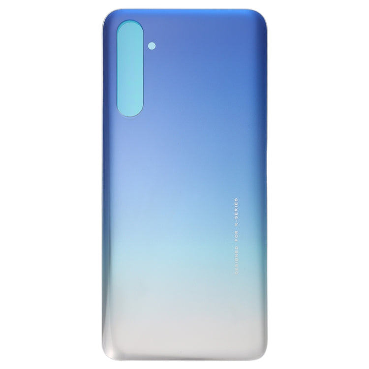 For OPPO K5 Battery Back Cover (Blue) - Back Cover by PMC TechLife | Online Shopping South Africa | PMC TechLife | Buy Now Pay Later Mobicred
