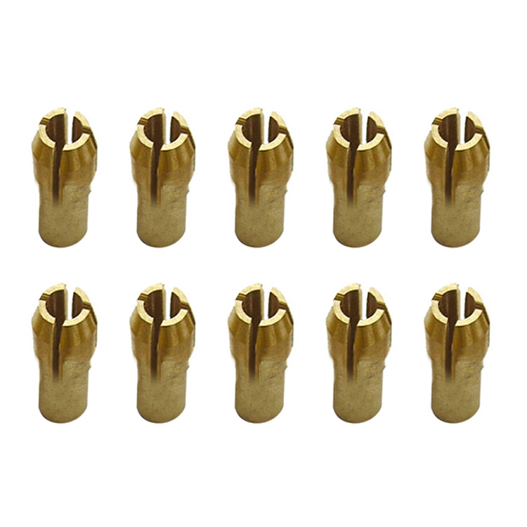 10 PCS Three-claw Copper Clamp Nut for Electric Mill Fittings���Bore diameter: 3.0mm - Hex Key & Spanner by PMC TechLife | Online Shopping South Africa | PMC TechLife | Buy Now Pay Later Mobicred