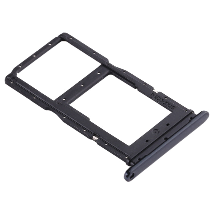 SIM Card Tray + SIM Card Tray / Micro SD Card Tray for Huawei Enjoy 10 Plus (Black) - Card Socket by PMc TechLife | Online Shopping South Africa | PMc TechLife | Buy Now Pay Later Mobicred