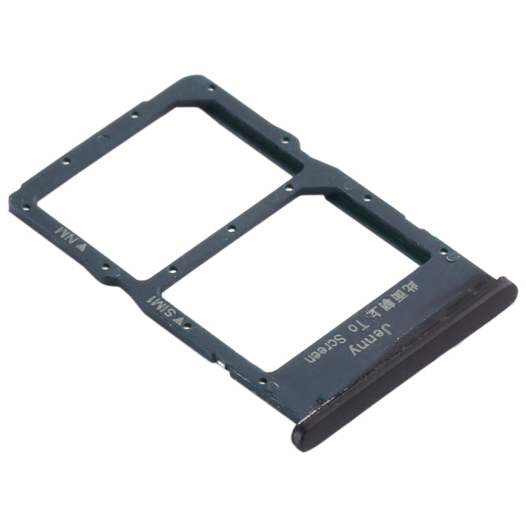SIM Card Tray + NM Card Tray for Huawei Nova 6 SE (Black) - Card Socket by PMc TechLife | Online Shopping South Africa | PMc TechLife | Buy Now Pay Later Mobicred