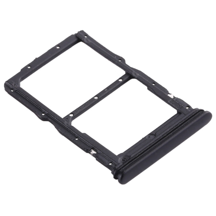SIM Card Tray + NM Card Tray for Huawei Honor 30S / Nova 7 SE (Black) - Card Socket by PMc TechLife | Online Shopping South Africa | PMc TechLife | Buy Now Pay Later Mobicred