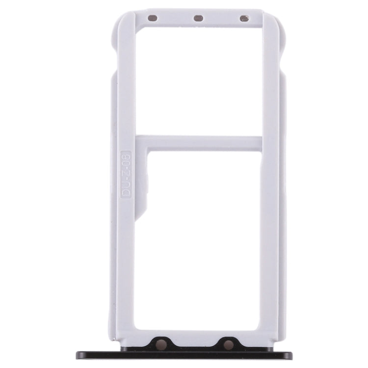 SIM Card Tray + SIM Card Tray / Micro SD Card Tray for Huawei Honor V9 (Black) - Card Socket by PMc TechLife | Online Shopping South Africa | PMc TechLife | Buy Now Pay Later Mobicred