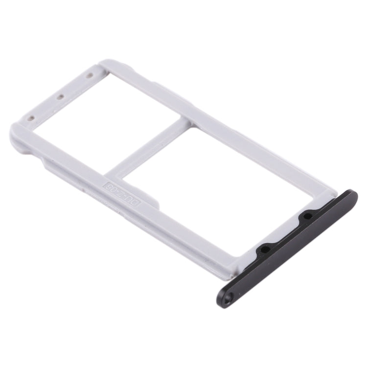 SIM Card Tray + SIM Card Tray / Micro SD Card Tray for Huawei Honor V9 (Black) - Card Socket by PMc TechLife | Online Shopping South Africa | PMc TechLife | Buy Now Pay Later Mobicred