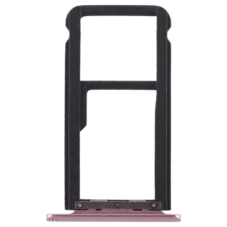 SIM Card Tray + SIM Card Tray / Micro SD Card Tray for Huawei Enjoy 6s (Pink) - Card Socket by PMc TechLife | Online Shopping South Africa | PMc TechLife | Buy Now Pay Later Mobicred