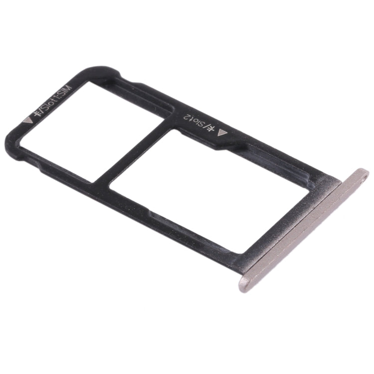 SIM Card Tray + SIM Card Tray / Micro SD Card Tray for Huawei Enjoy 6s (Gold) - Card Socket by PMc TechLife | Online Shopping South Africa | PMc TechLife | Buy Now Pay Later Mobicred