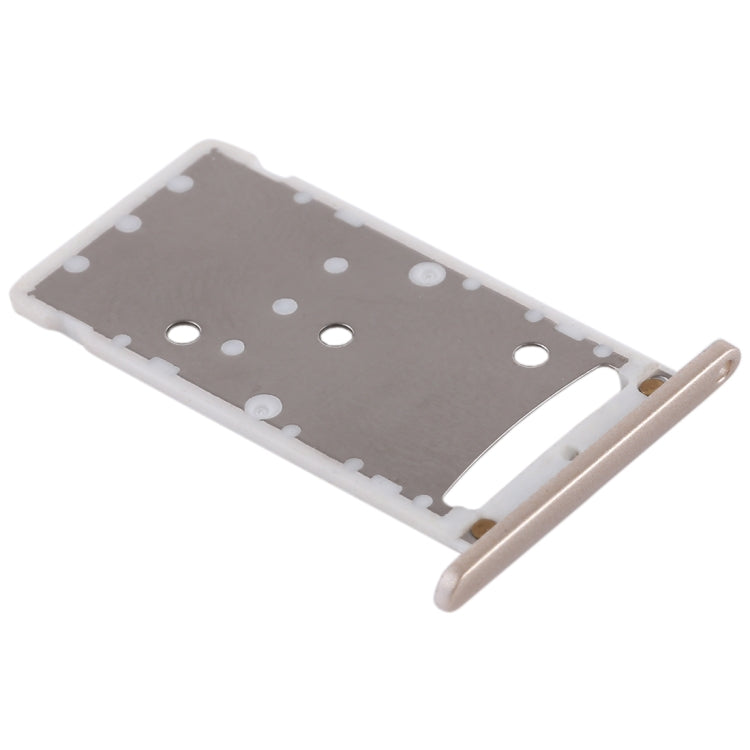 2 SIM Card Tray / Micro SD Card Tray for Huawei Enjoy 6 / AL00(Gold) - Card Socket by PMc TechLife | Online Shopping South Africa | PMc TechLife | Buy Now Pay Later Mobicred