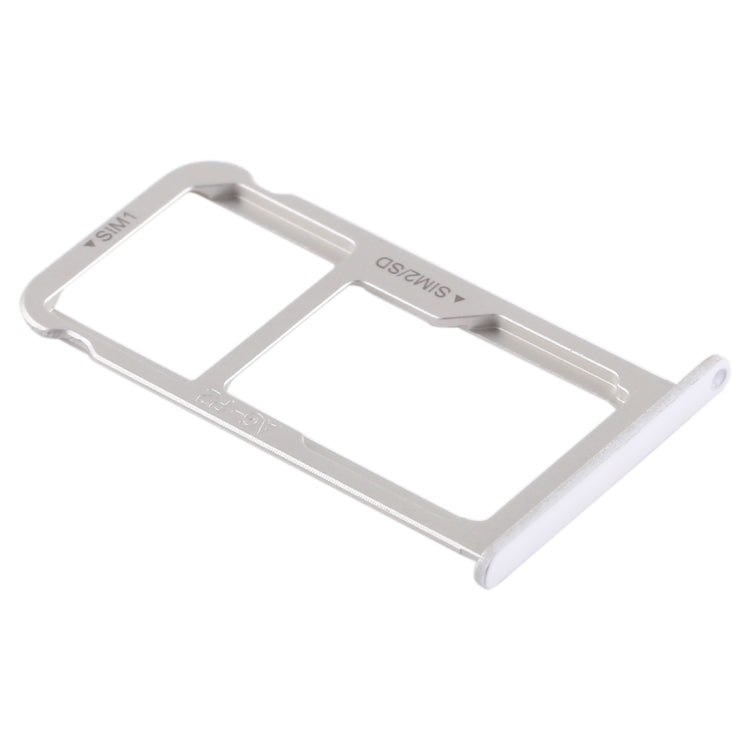 SIM Card Tray + SIM Card Tray / Micro SD Card for Huawei P9 Plus(White) - Card Socket by PMc TechLife | Online Shopping South Africa | PMc TechLife | Buy Now Pay Later Mobicred