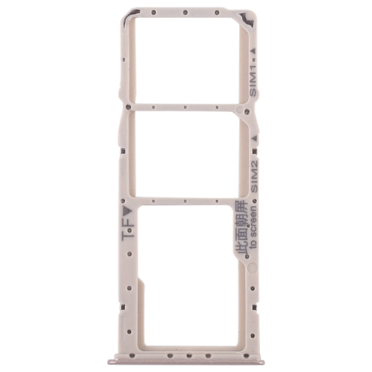 2 SIM Card Tray + Micro SD Card Tray for Huawei Enjoy 8 Plus(Gold) - Card Socket by PMc TechLife | Online Shopping South Africa | PMc TechLife | Buy Now Pay Later Mobicred