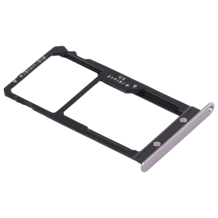 SIM Card Tray + SIM Card Tray / Micro SD Card for Huawei G8 (Grey) - Card Socket by PMc TechLife | Online Shopping South Africa | PMc TechLife | Buy Now Pay Later Mobicred