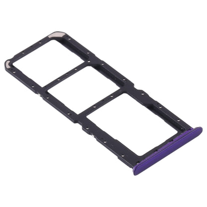 For OPPO Realme 5 Pro / Q SIM Card Tray + SIM Card Tray + Micro SD Card Tray (Purple) - Others by PMC Jewellery | Online Shopping South Africa | PMC Jewellery | Buy Now Pay Later Mobicred