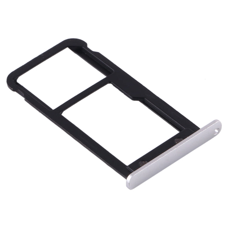 SIM Card Tray + Micro SD Card Tray for Huawei MediaPad M3 8.4 (4G Version) (Silver) - Card Socket by PMC Jewellery | Online Shopping South Africa | PMC Jewellery | Buy Now Pay Later Mobicred