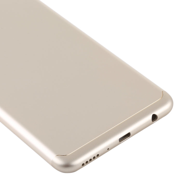 Back Cover with Camera Lens & Side Keys for Huawei Enjoy 8 Plus(Gold) - Back Cover by PMC TechLife | Online Shopping South Africa | PMC TechLife | Buy Now Pay Later Mobicred