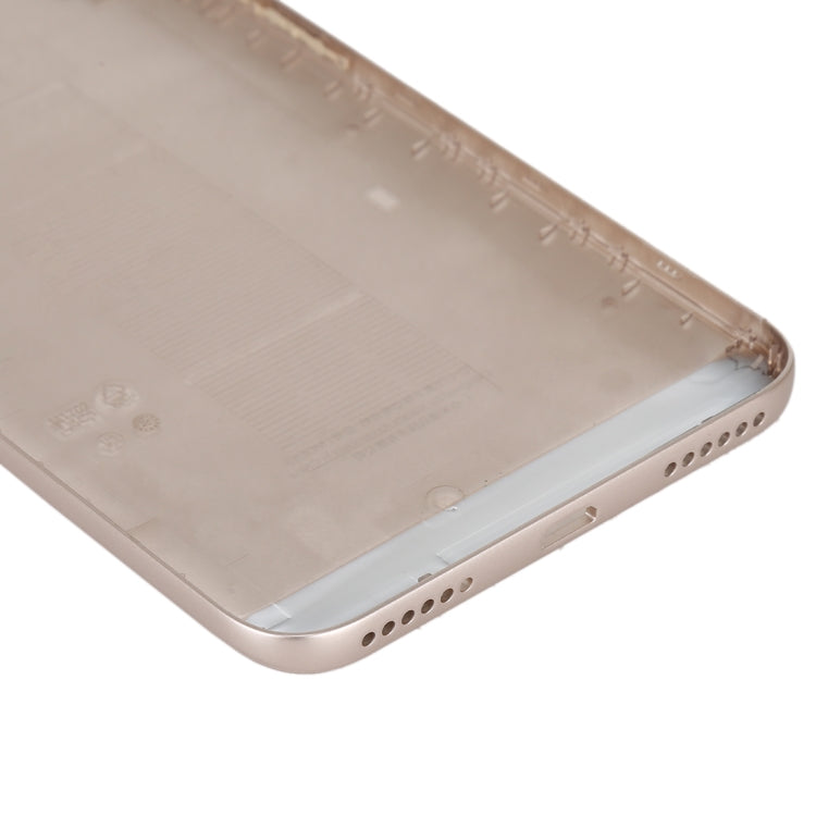 Back Cover with Side Keys for Xiaomi Redmi Note 5A Prime(Gold) - Back Cover by PMC TechLife | Online Shopping South Africa | PMC TechLife | Buy Now Pay Later Mobicred