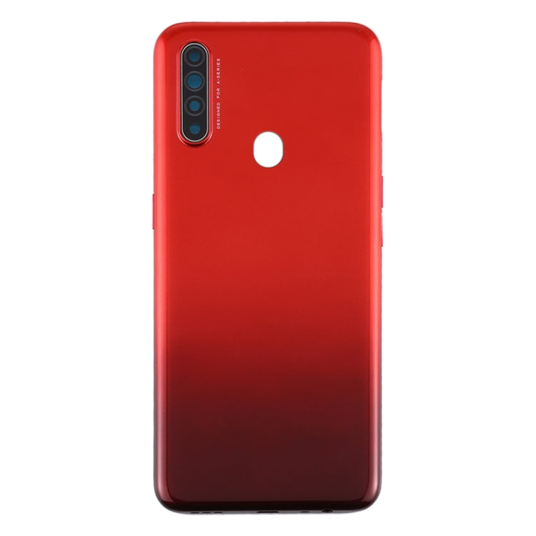 For OPPO A8 Battery Back Cover (Red) - Back Cover by PMC TechLife | Online Shopping South Africa | PMC TechLife | Buy Now Pay Later Mobicred
