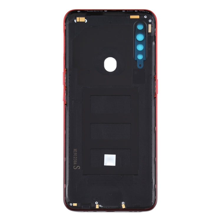 For OPPO A8 Battery Back Cover (Red) - Back Cover by PMC Jewellery | Online Shopping South Africa | PMC Jewellery | Buy Now Pay Later Mobicred