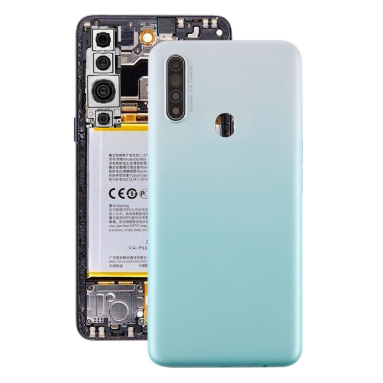 For OPPO A8 Battery Back Cover (White) - Back Cover by PMC TechLife | Online Shopping South Africa | PMC TechLife | Buy Now Pay Later Mobicred