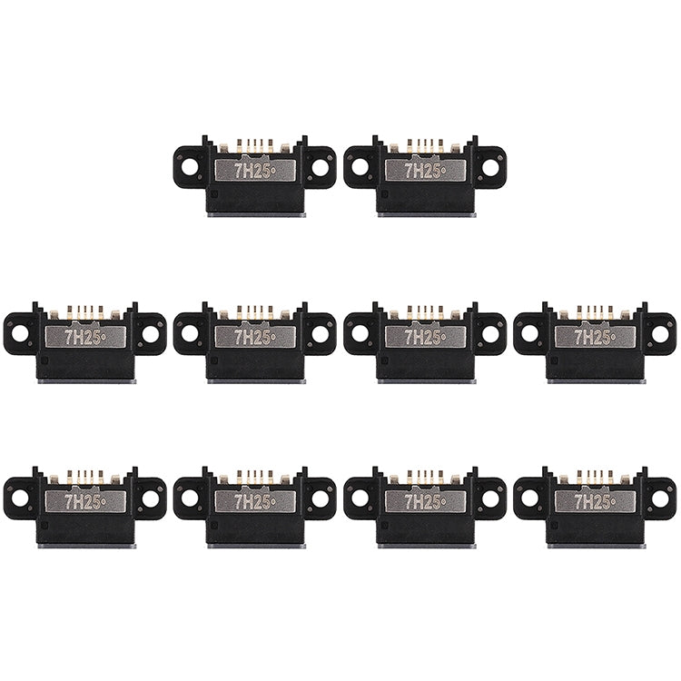 For Vivo X20 10pcs Charging Port Connector - Single Tail Connector by PMc TechLife | Online Shopping South Africa | PMc TechLife | Buy Now Pay Later Mobicred