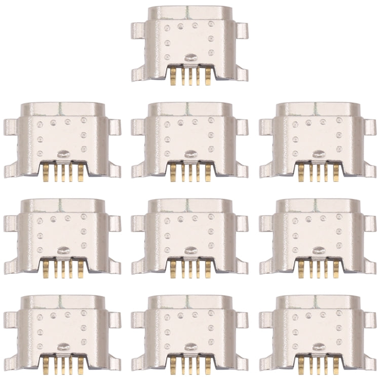 For Vivo Y75 10pcs Charging Port Connector - Single Tail Connector by PMc TechLife | Online Shopping South Africa | PMc TechLife | Buy Now Pay Later Mobicred