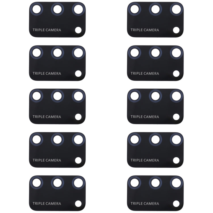For Huawei Honor 9A 10pcs Back Camera Lens - Camera by PMC TechLife | Online Shopping South Africa | PMC TechLife | Buy Now Pay Later Mobicred