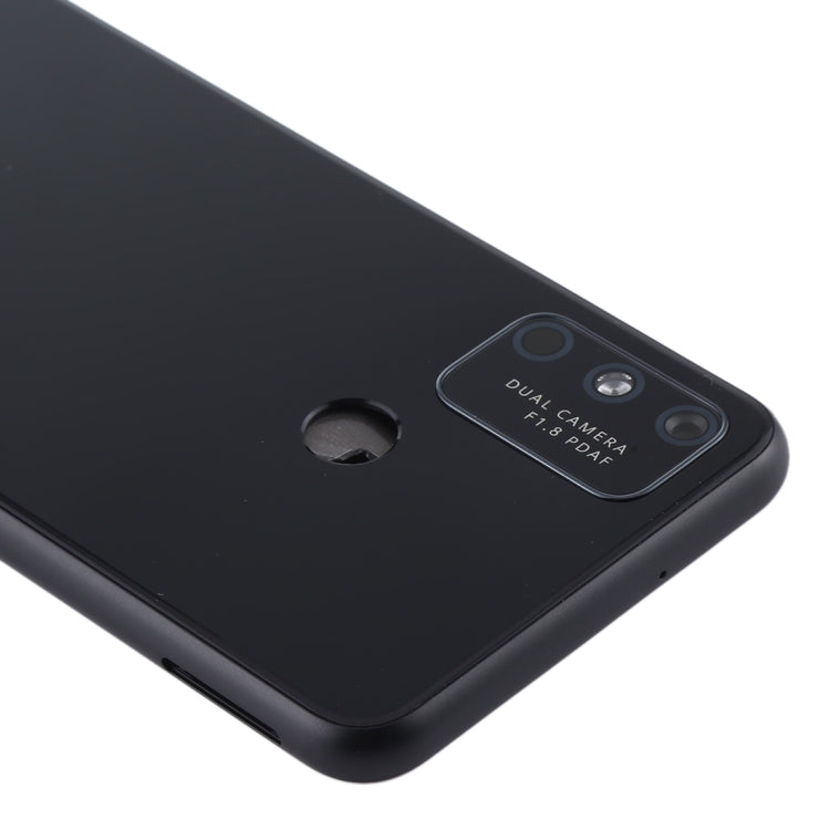 Battery Back Cover With Camera Lens Cover for Huawei Honor Play 9A(Black) - Back Cover by PMC TechLife | Online Shopping South Africa | PMC TechLife | Buy Now Pay Later Mobicred