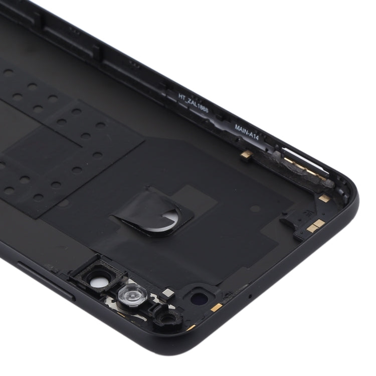 Battery Back Cover With Camera Lens Cover for Huawei Honor Play 9A(Black) - Back Cover by PMC TechLife | Online Shopping South Africa | PMC TechLife | Buy Now Pay Later Mobicred
