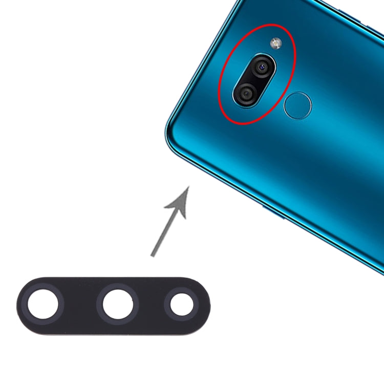 10 PCS Back Camera Lens for LG K50 / K12 MAX / LMX520BMW / LMX520EMW - For LG by PMC TechLife | Online Shopping South Africa | PMC TechLife | Buy Now Pay Later Mobicred