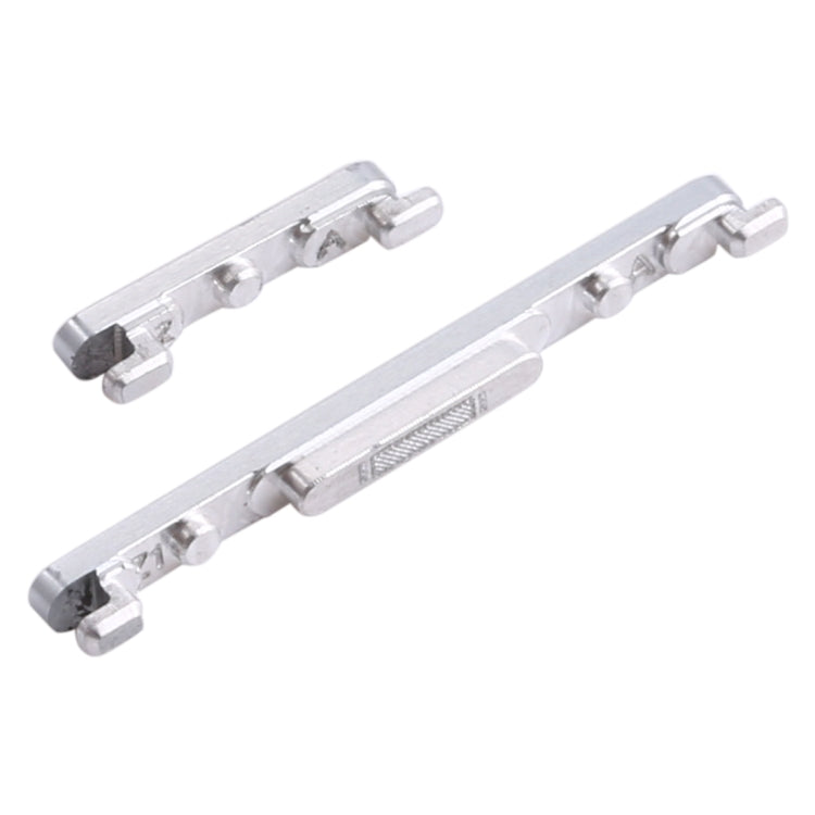 For Huawei P40 Pro  Power Button and Volume Control Button (Silver) - Home key & Side Key by PMc TechLife | Online Shopping South Africa | PMc TechLife | Buy Now Pay Later Mobicred