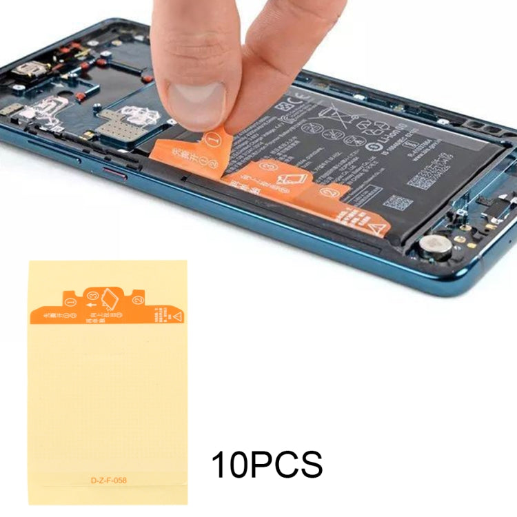 For Huawei P30 Pro 10 PCS Battery Adhesive Tape Stickers - Adhesive Sticker by PMc TechLife | Online Shopping South Africa | PMc TechLife | Buy Now Pay Later Mobicred