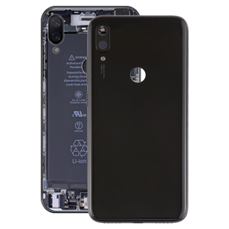 Battery Back Cover with Side Keys for Xiaomi Mi Play(Black) - Back Cover by PMC TechLife | Online Shopping South Africa | PMC TechLife | Buy Now Pay Later Mobicred