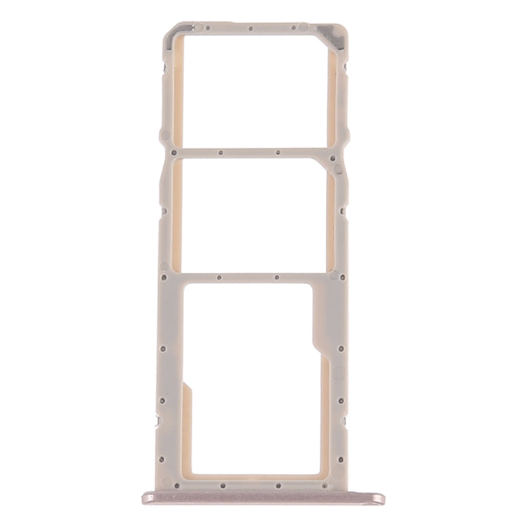 SIM Card Tray + SIM Card Tray + Micro SD Card for Huawei Honor Play 8A (Gold) - Card Socket by PMc TechLife | Online Shopping South Africa | PMc TechLife | Buy Now Pay Later Mobicred