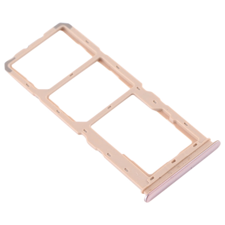 For vivo Y5s SIM Card Tray + SIM Card Tray + Micro SD Card Tray (Gold) - Card Socket by PMc TechLife | Online Shopping South Africa | PMc TechLife | Buy Now Pay Later Mobicred