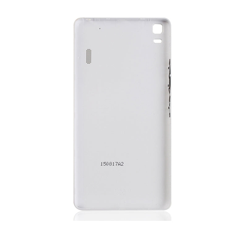 For Lenovo A7000 Battery Back Cover(White) - Back Cover by PMc TechLife | Online Shopping South Africa | PMc TechLife | Buy Now Pay Later Mobicred