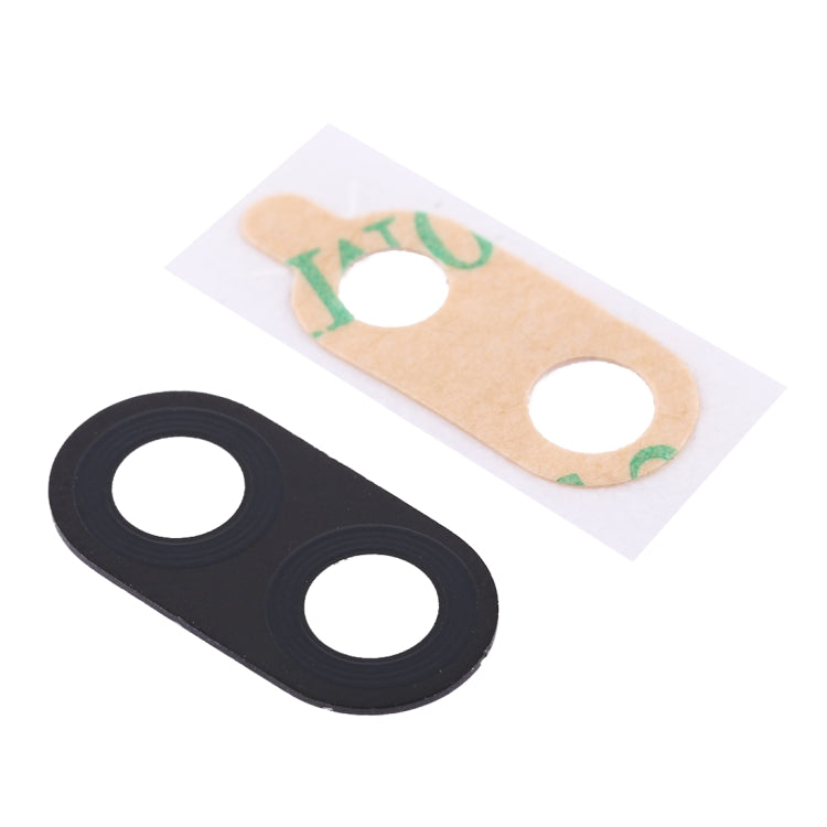 For Galaxy C8 / C710 10pcs Back Camera Lens Cover with Sticker (Black) - Camera Series by PMc TechLife | Online Shopping South Africa | PMc TechLife | Buy Now Pay Later Mobicred