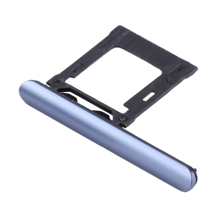 SIM / Micro SD Card Tray, Double Tray for Sony Xperia XZ1(Blue) - Card Tray by PMC TechLife | Online Shopping South Africa | PMC TechLife | Buy Now Pay Later Mobicred