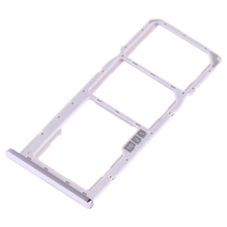 SIM Card Tray + SIM Card Tray + Micro SD Card Tray for Asus ZenFone Max Pro (M2) ZB631KL(Silver) - free shipping - PMC TechLife - Order now!