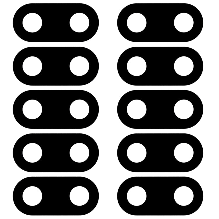 For Vivo Y85 10pcs Back Camera Lens - Camera Parts by PMC TechLife | Online Shopping South Africa | PMC TechLife