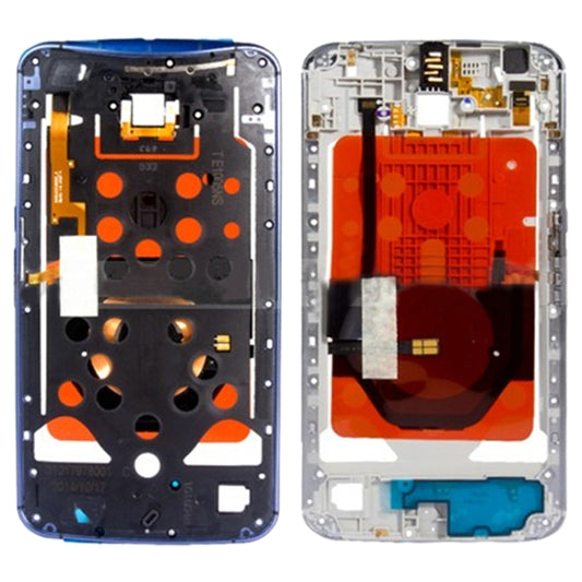 Middle Frame Bezel Plate for Motorola Nexus 6 XT1100(Blue) - Frame Bezel Plate by PMC Jewellery | Online Shopping South Africa | PMC Jewellery | Buy Now Pay Later Mobicred