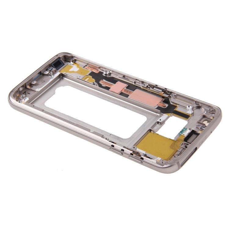 For Galaxy S7 / G930 Front Housing LCD Frame Bezel Plate (Gold) - free shipping - PMc TechLife - Order now!