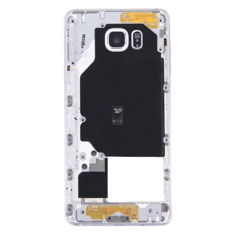 For Galaxy Note 5 / N9200 Middle Frame Bezel (White) - free shipping - PMc TechLife - Order now!